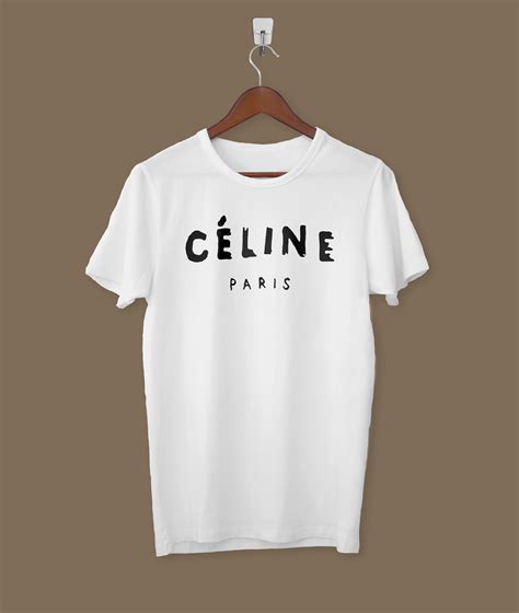 celine paris shirt|celine t shirt original.